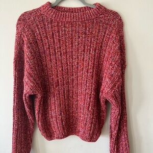 Women’s fall red sweater